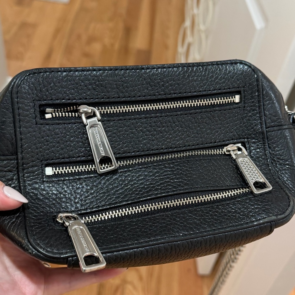 Rebecca Minkoff 3 zip black crossbody bag - Picture 5 of 5